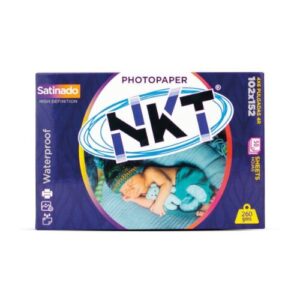 Papel Satinado 4x6 260gr. NKT 50pack Waterproof